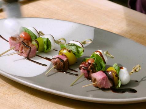 Steak Caprese Bites