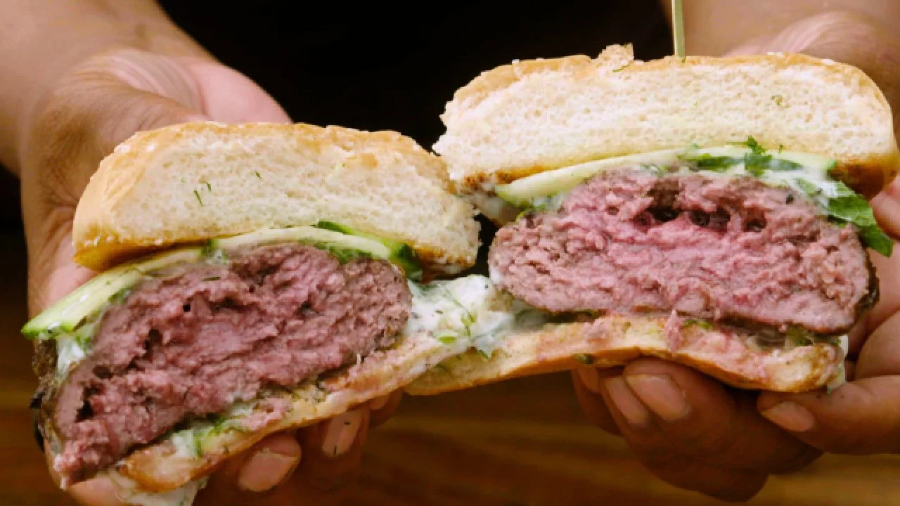 Za'atar Lamb Burgers