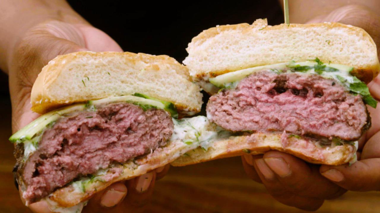 Za'atar Lamb Burgers