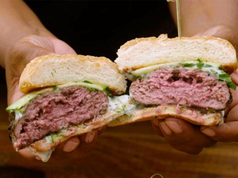 Za'atar Lamb Burgers