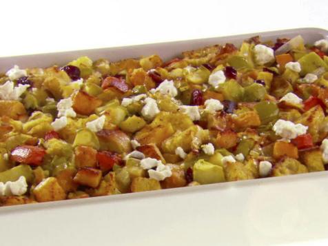 Sweet and Savory Root Vegetable Stuffing