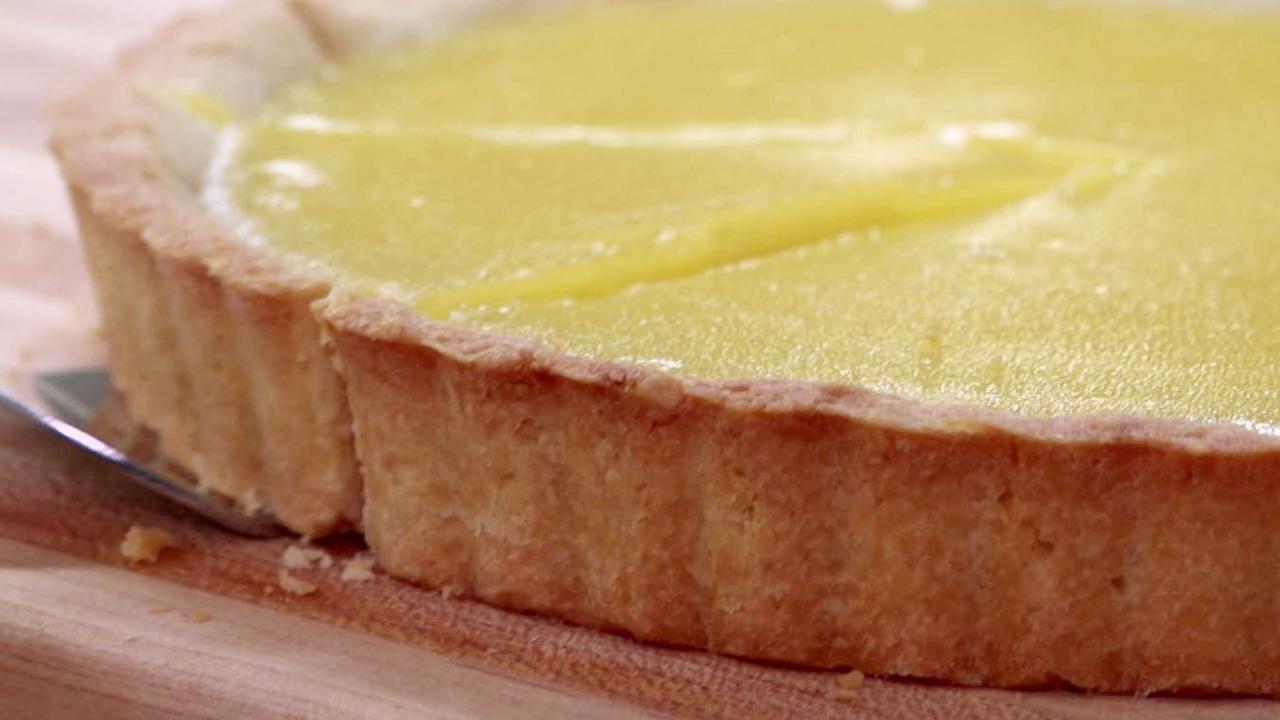 Creamy Lemon Curd Tart