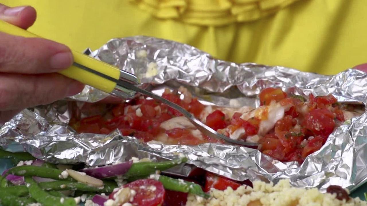 Tinfoil-Baked Tilapia