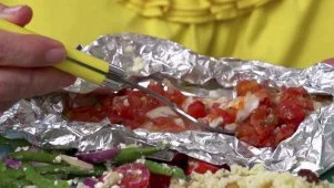 Tinfoil-Baked Tilapia