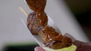 Mini Grilled Pork Appetizers