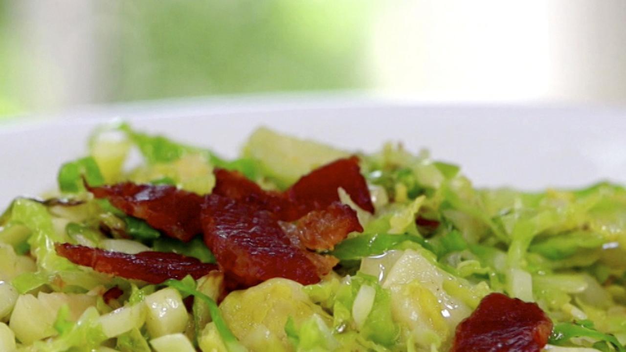 Jamie's Bacon Brussels Sprouts