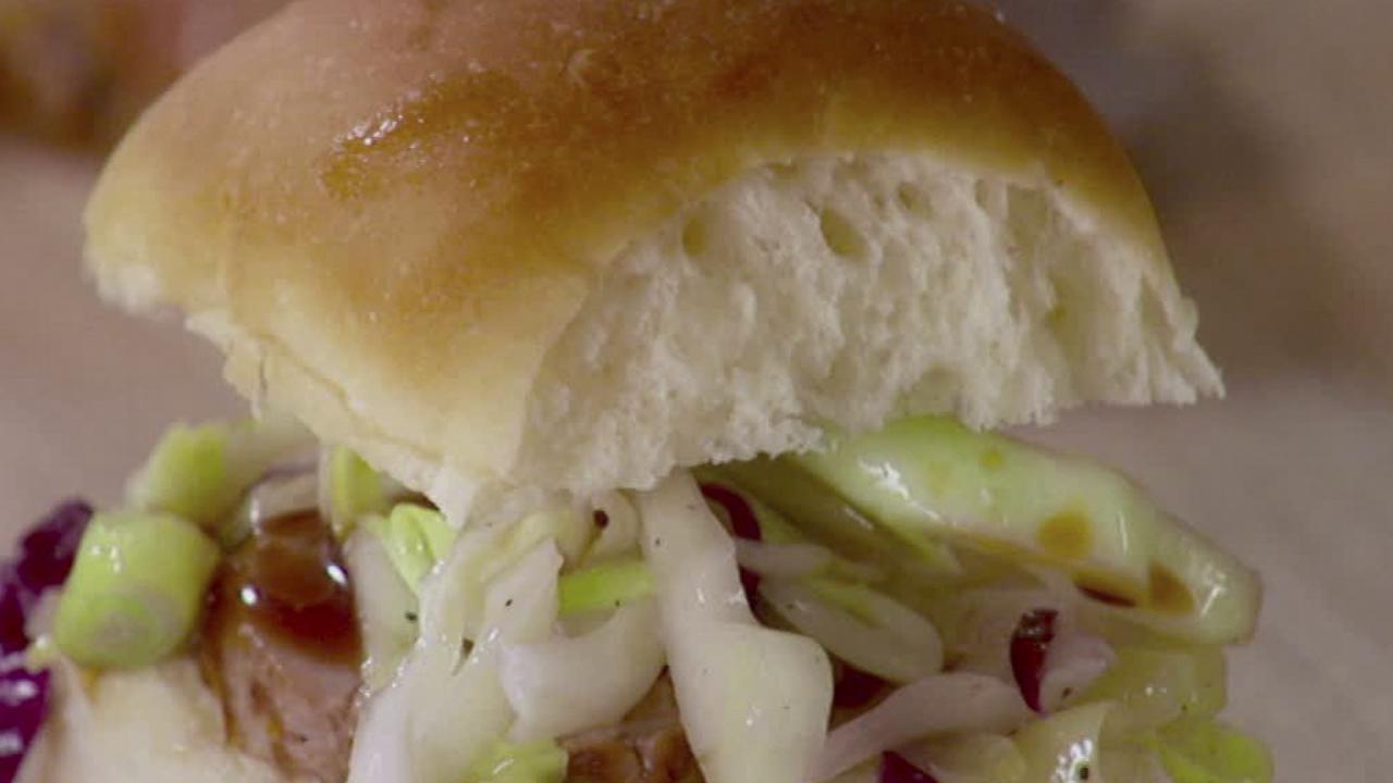 Sweet and Sour Pork Sliders