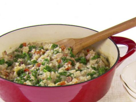 Giada's Chicken Kale Risotto