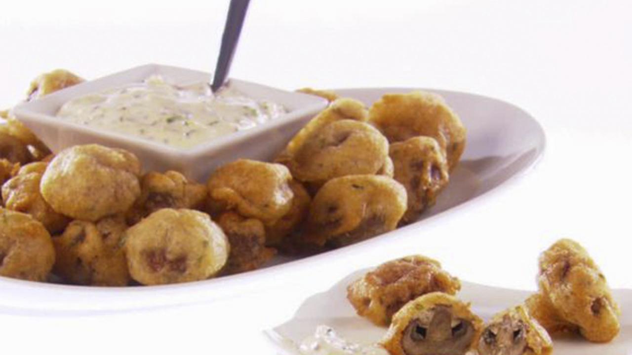Beer-Battered Mushrooms
