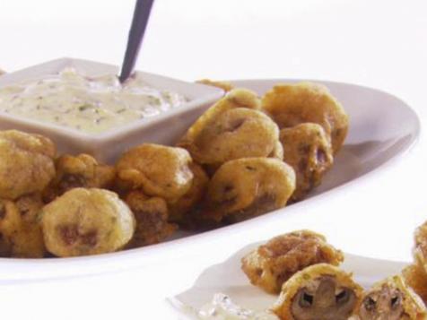 Beer-Battered Mushrooms