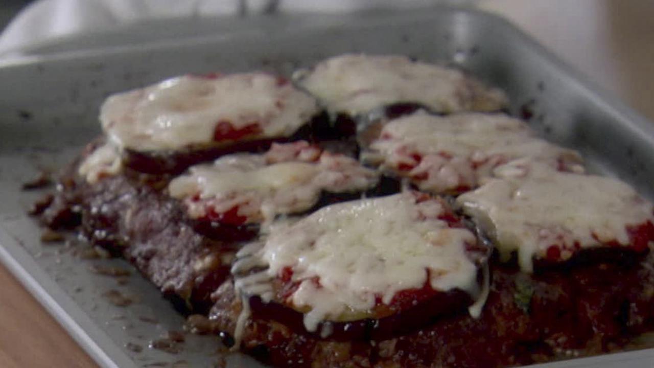 Eggplant Parmesan Meatloaf