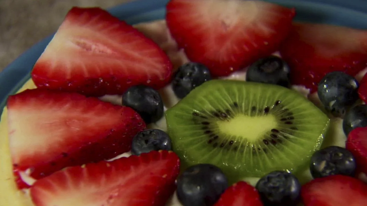 Fruit Pizzas for Dessert
