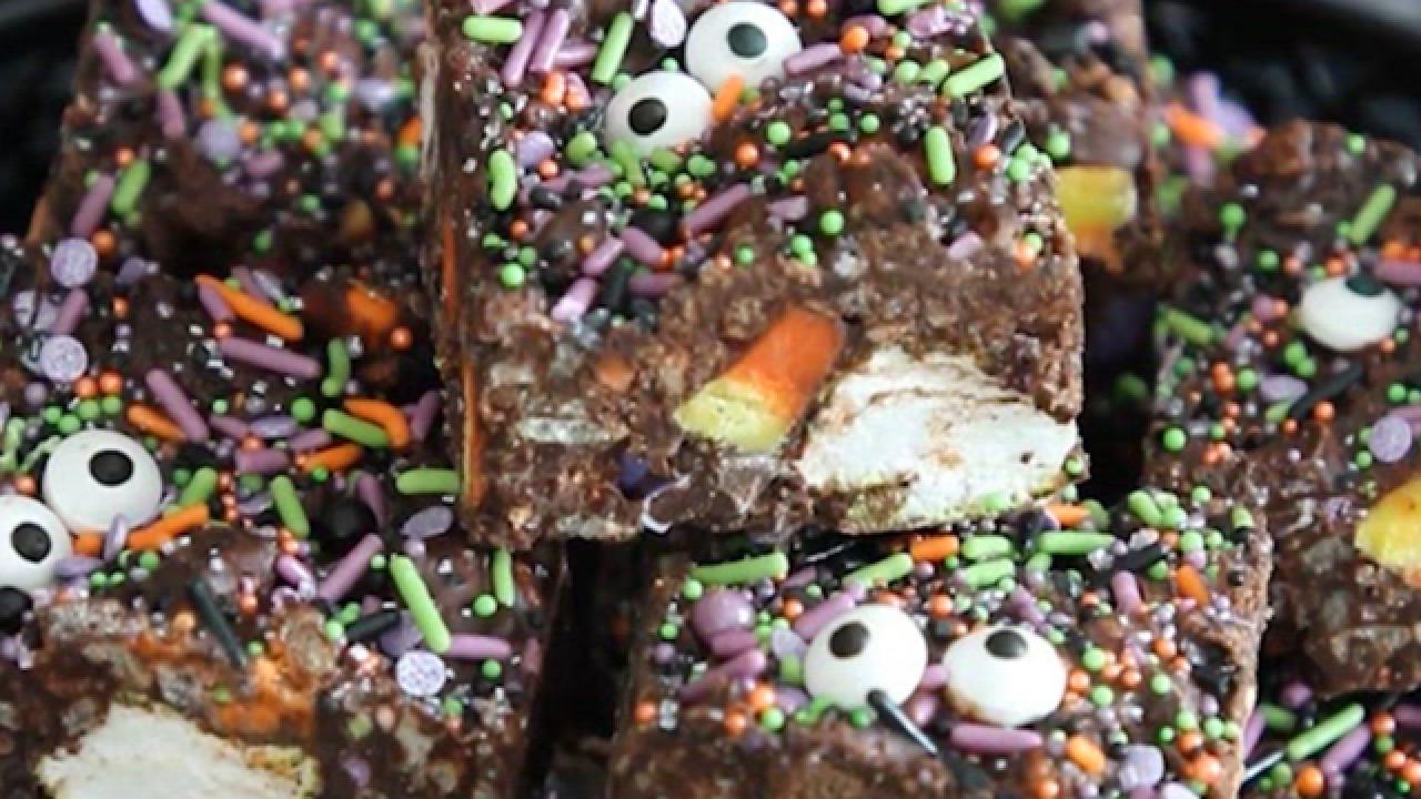 Chunky Halloween Treat Bars