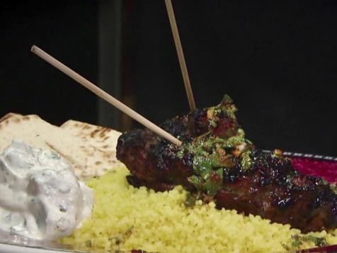 Moroccan Beef Kebabs