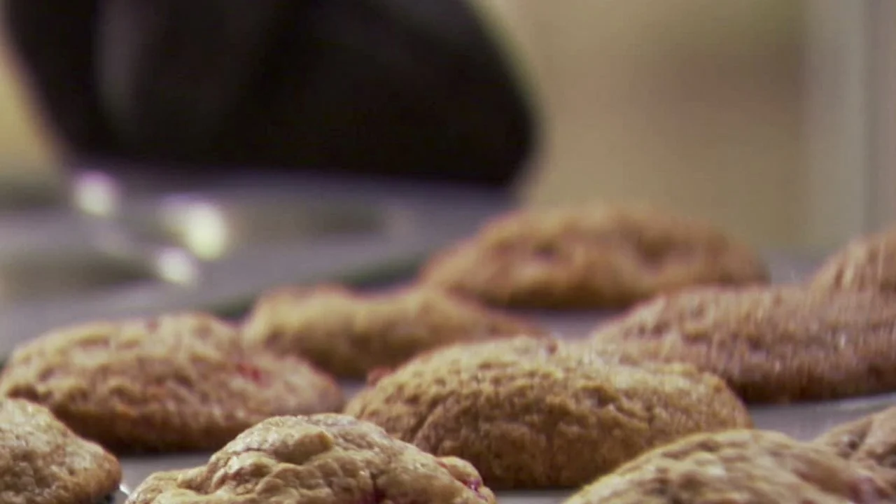Fresh Baked Strawberry Muffins