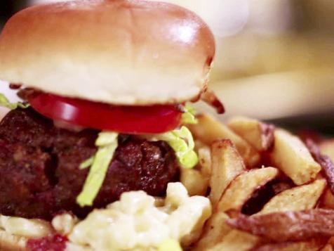 Favorite Mac and Cheese Burger