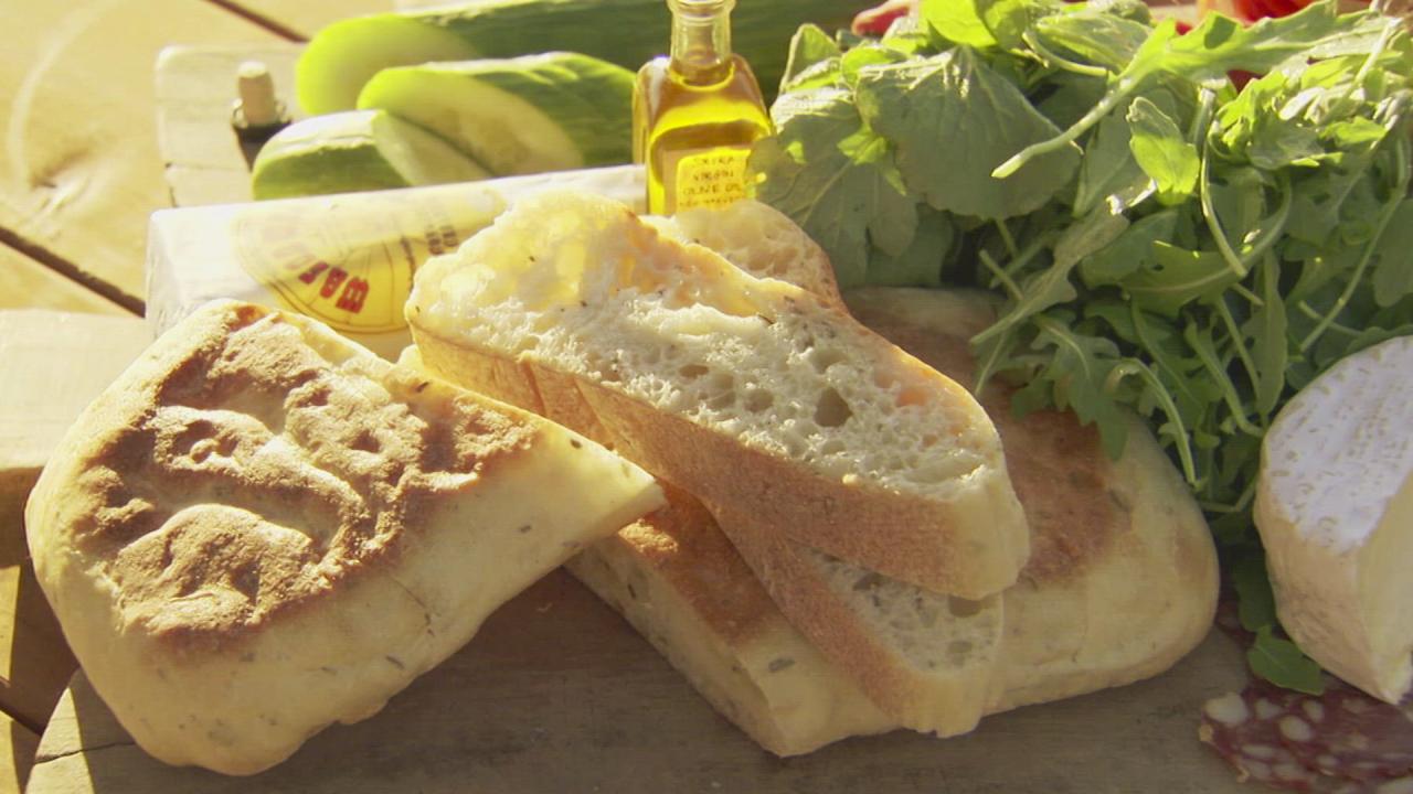 Rustic Picnic Paired With Wine