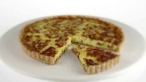 Pancetta-Onion Breakfast Tart