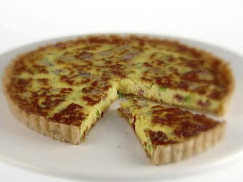 Breakfast Tart with Pancetta and Green Onions