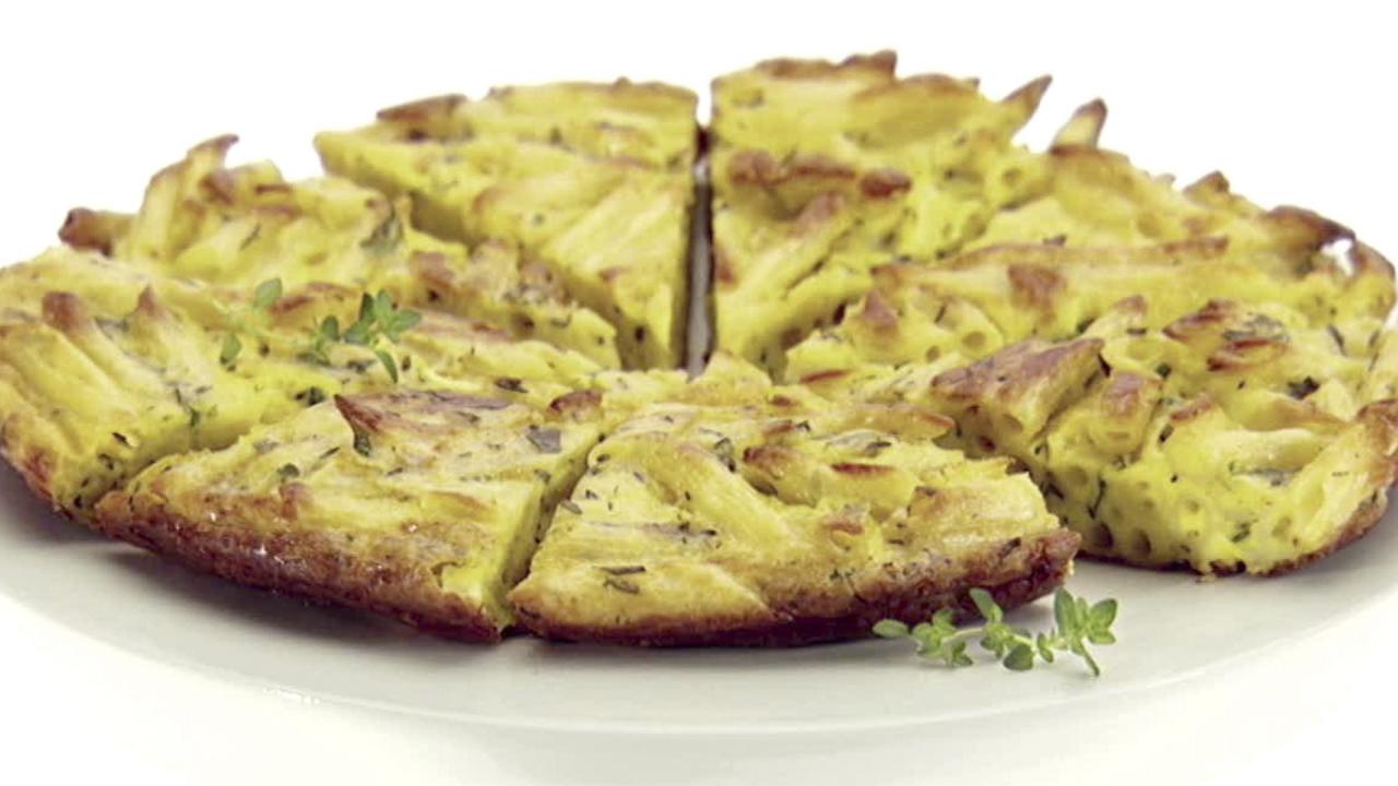 Giada's Thyme Pasta Frittata