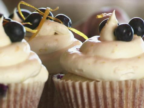 Lemon and Blueberry Cupcakes