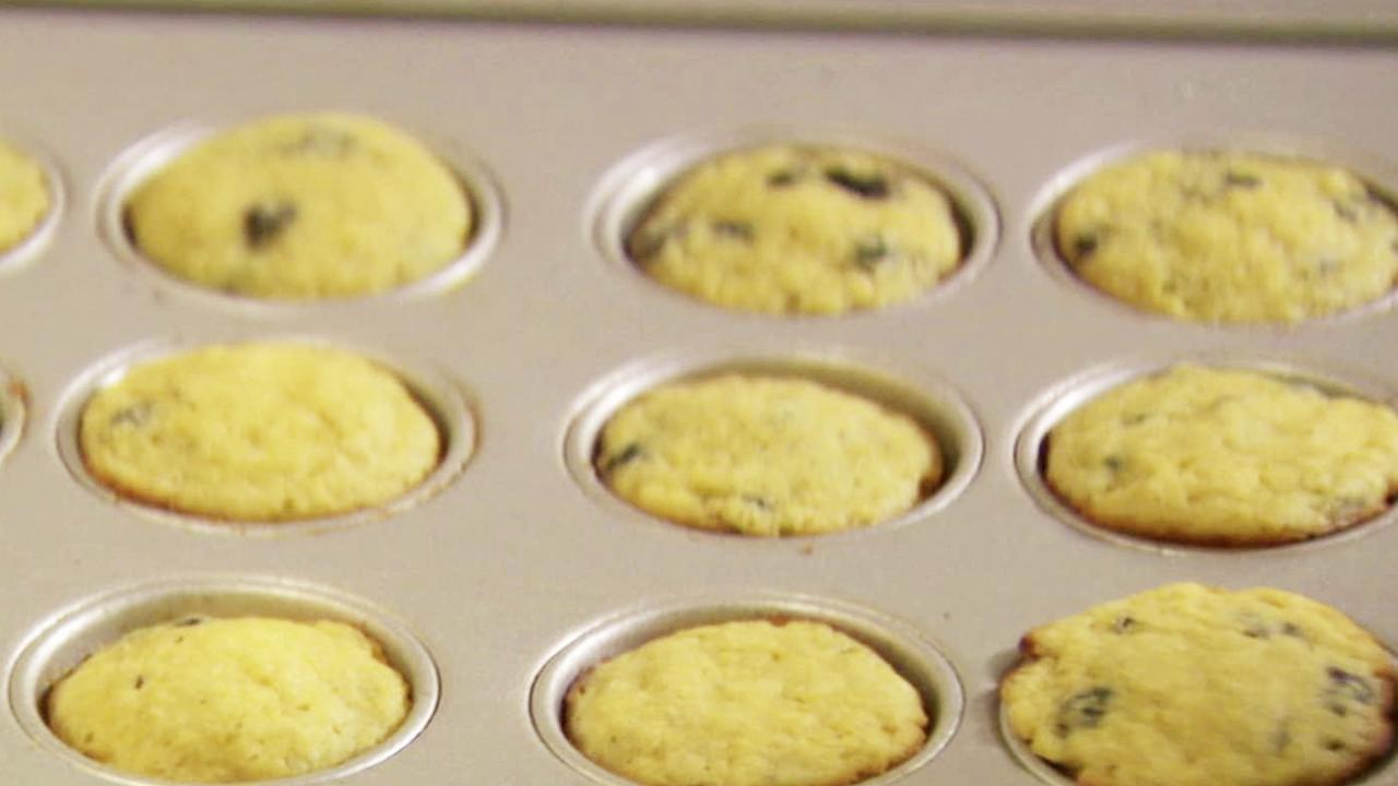 Blueberry Corn Muffins to Go