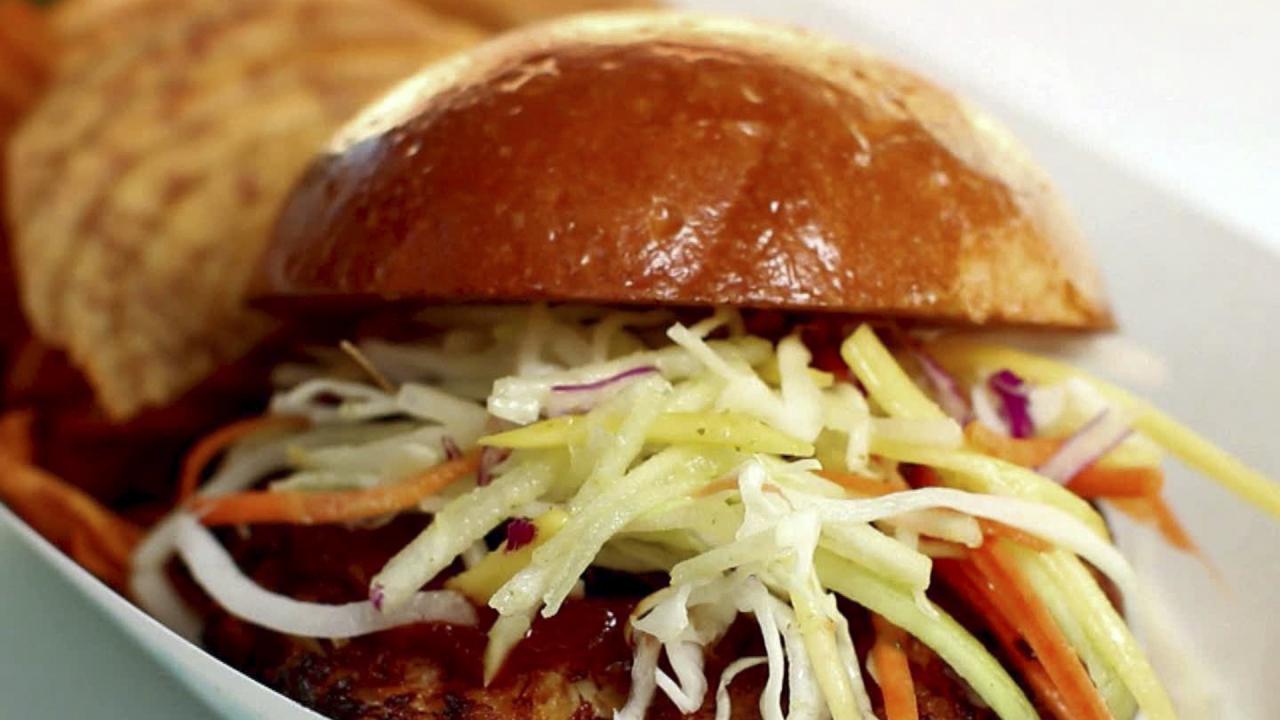 Chomp Chomp Nation Crab Burger