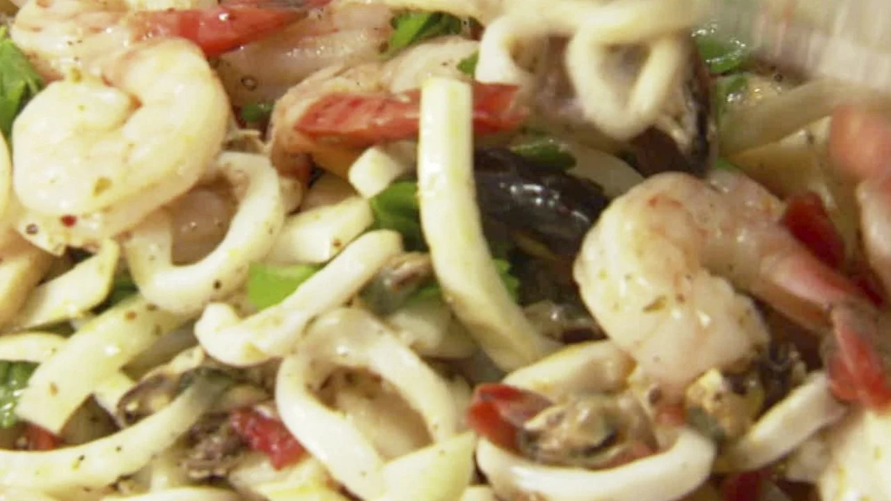 Italian Seafood Salad Surprise