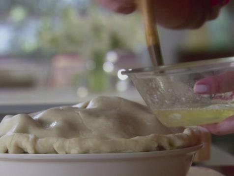 Giada's Apple and Cheddar Pie