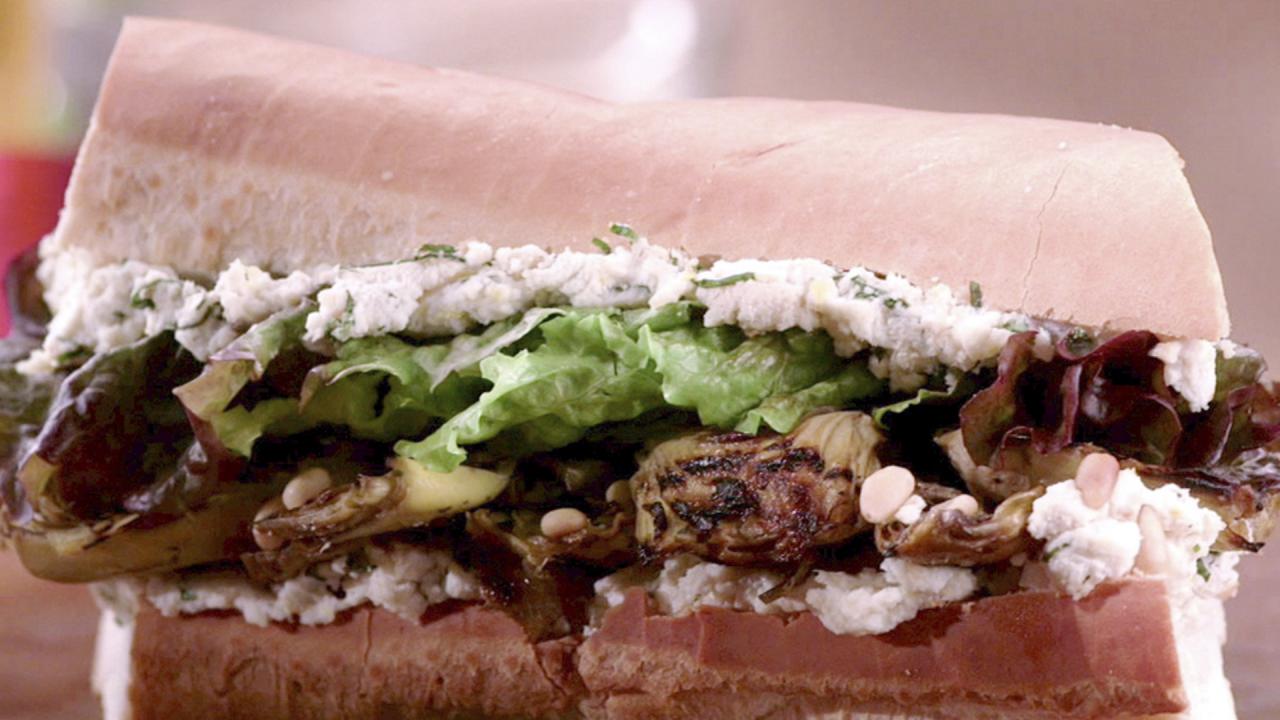 Jeff's Grilled Articoke Sub