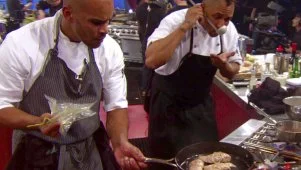 Russell on Iron Chef America