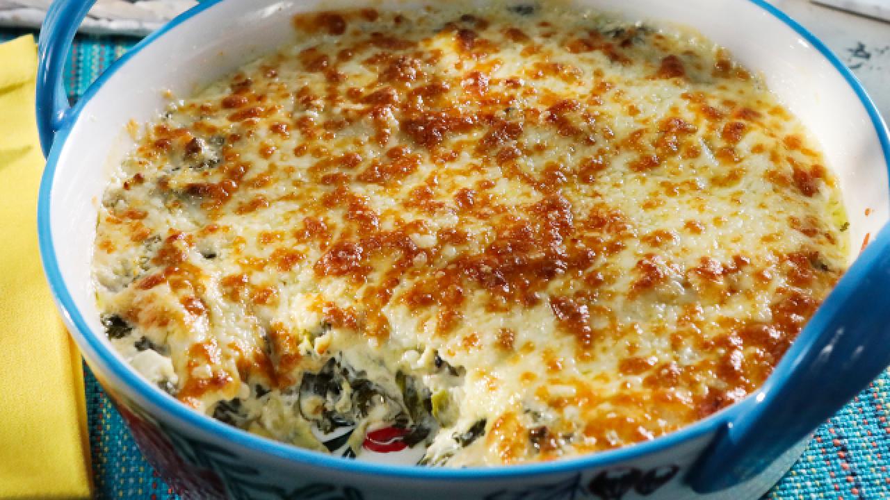 Mustard Greens and Artichoke Dip