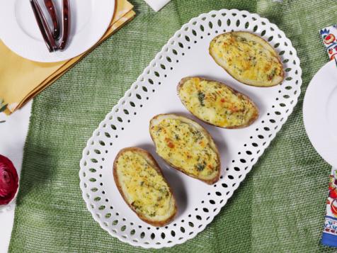Broccoli and Cheese Twice-Baked Potatoes