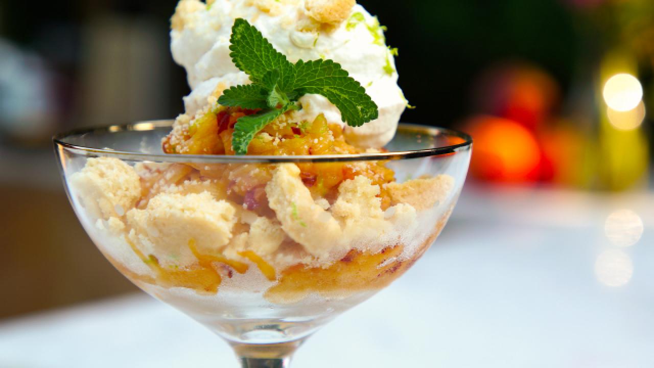 Frozen Peaches and Cream