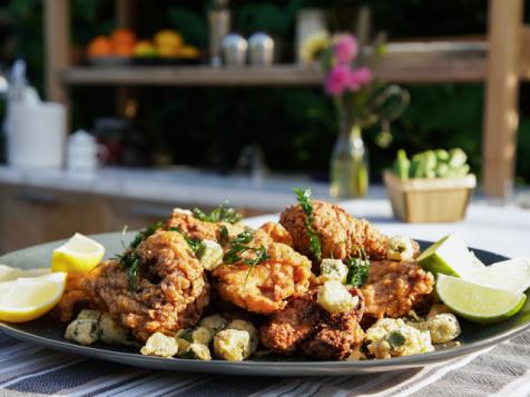 Sherla's Fried Chicken and Okra