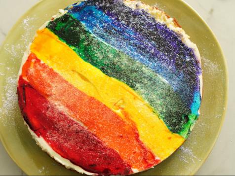 Sunny's Rainbow Cheesecake Topper