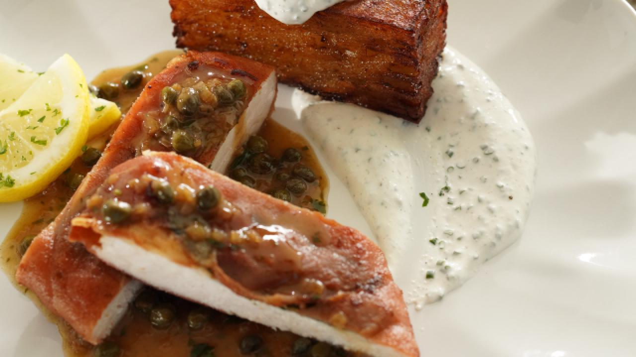 Geoffrey's Chicken Saltimbocca