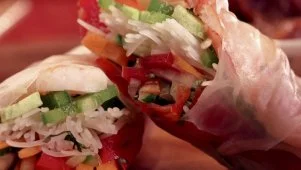 Jeff's Shrimp Spring Roll