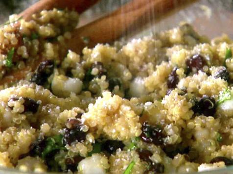 Beans and Hominy With Quinoa
