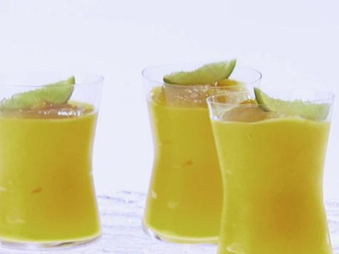 Frozen Mango and Mint Cocktail