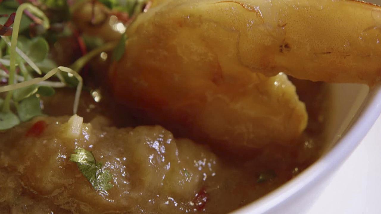 Zesty Shrimp and Banana