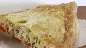 Savory Chicken and Leek Pie