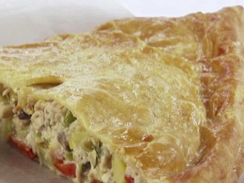 Savory Chicken and Leek Pie