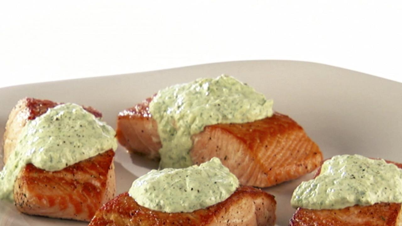 Giada's Pan-Fried Salmon