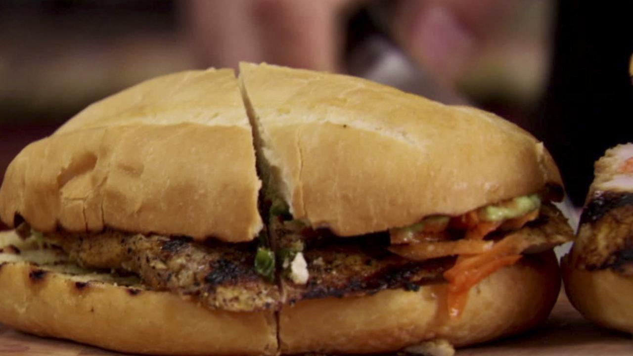 Mexican Mojo Chicken Torta