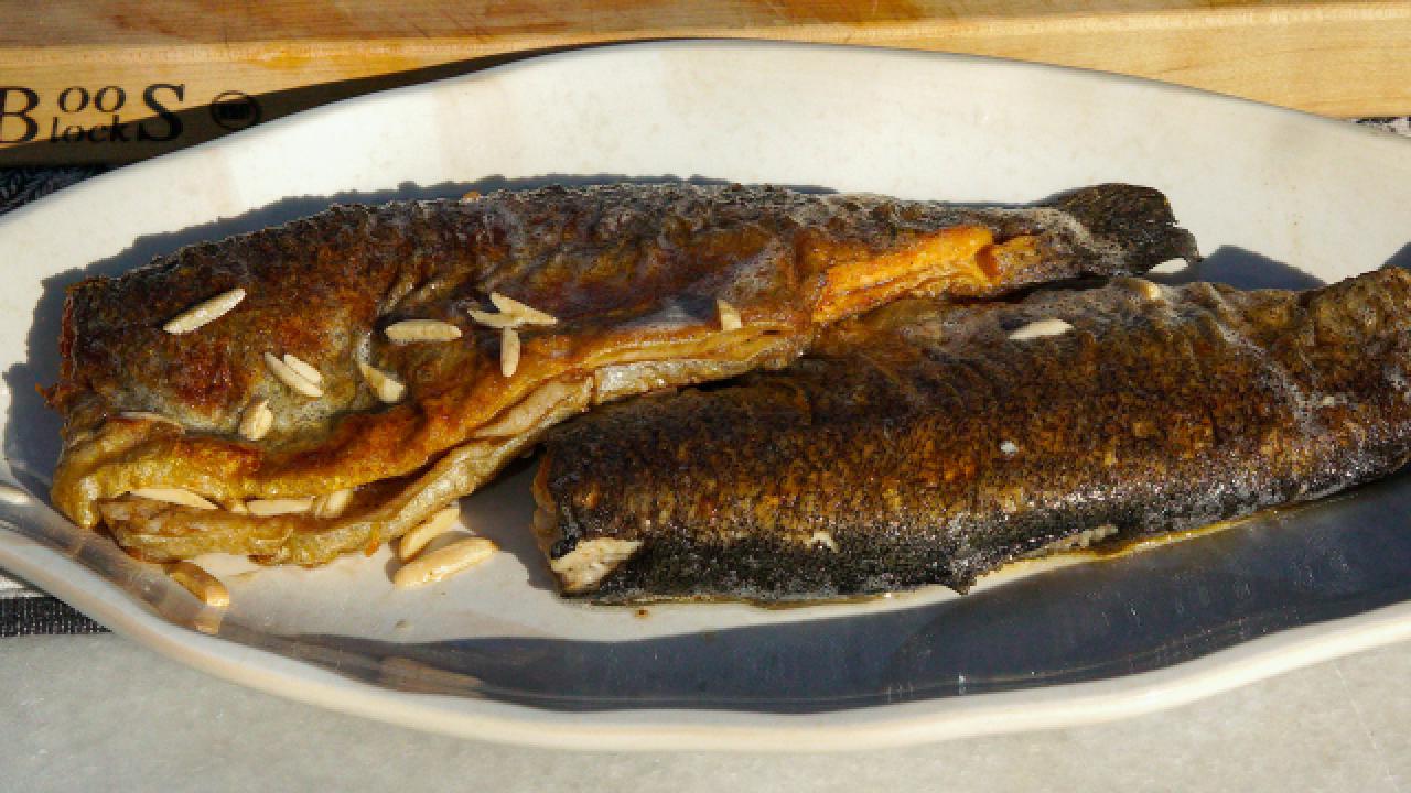 Cast-Iron Trout Almondine