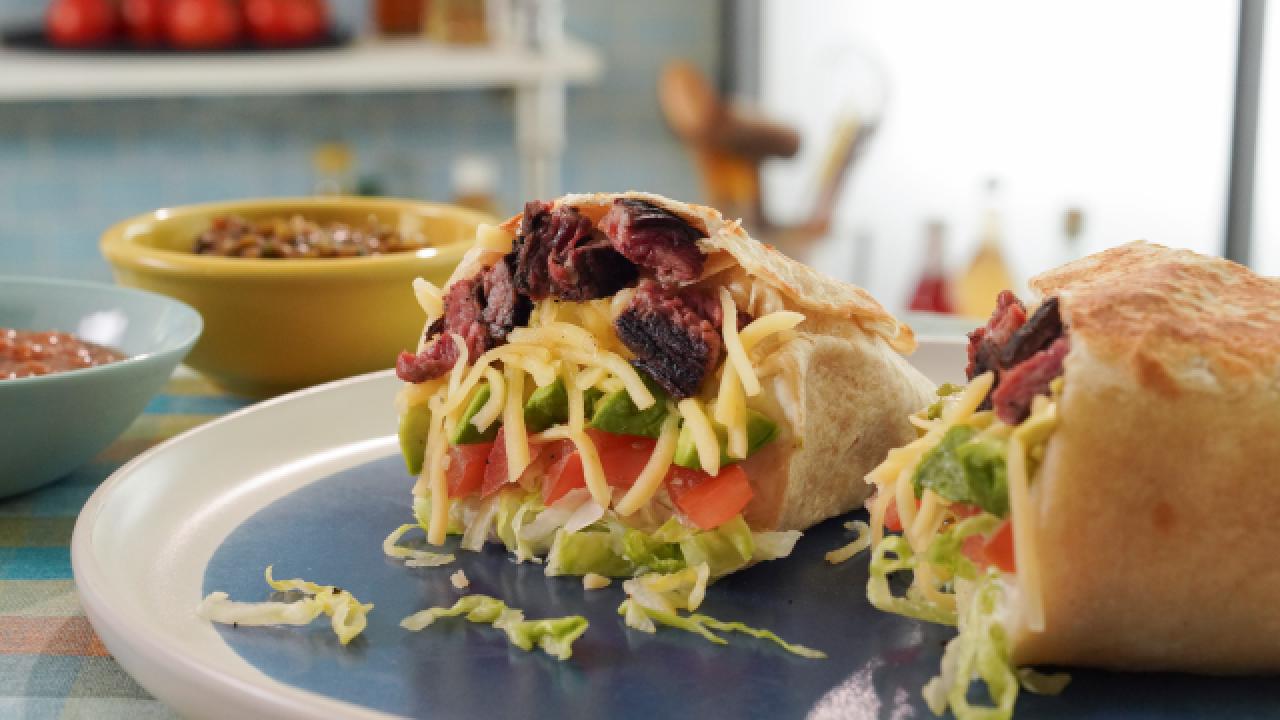 Chicago-Style Steak Burrito