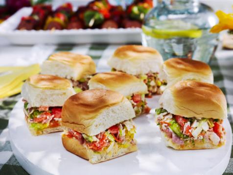 Chopped Italian Sliders