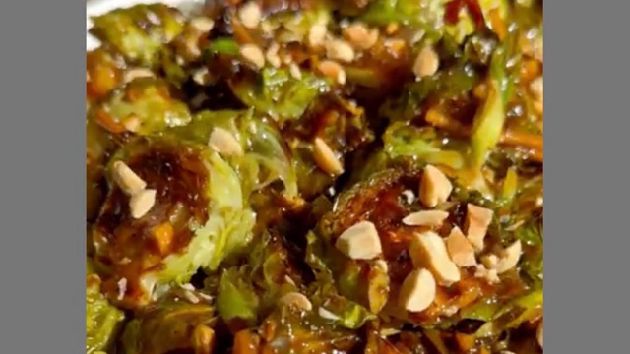 Kung Pao Brussels Sprouts