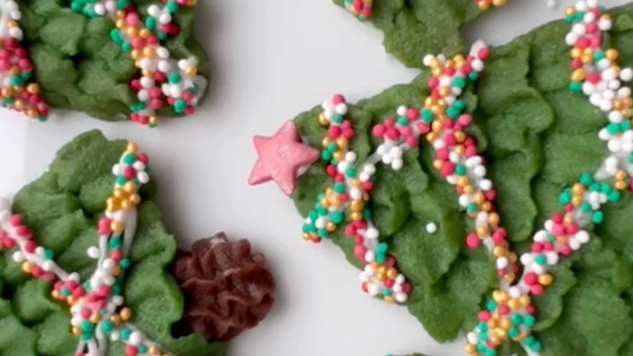 Christmas Tree Cookies